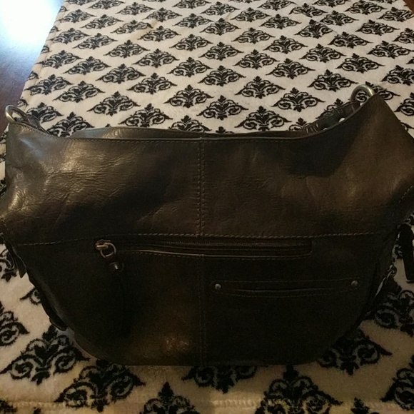 Nino Bossi Leather Shoulder Bag - Picture 2 of 5